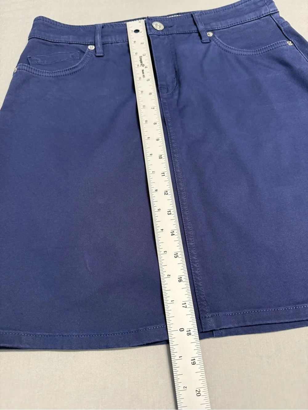 Tommy Bahama Boracay Beach Women’s Navy Blue Stretch Mini Skirt